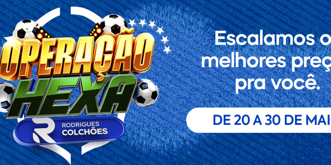 Operação Hexa Rodrigues Colchões: Conforto de Seleção com Preço de Fábrica!