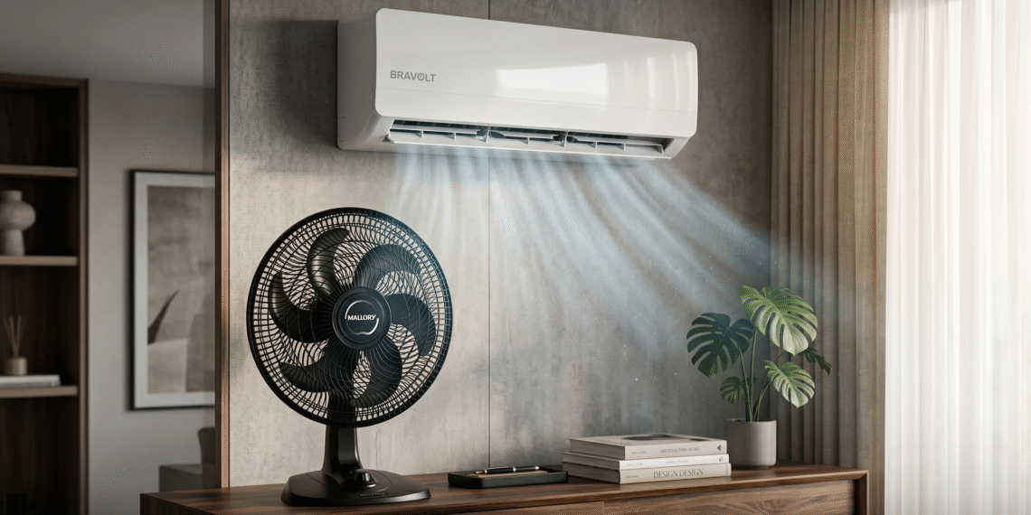 Ar-condicionado ou ventilador: qual vale mais a pena?