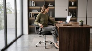 Cadeira confortável para seu trabalho