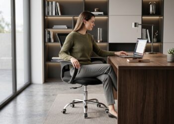 Cadeira confortável para seu trabalho